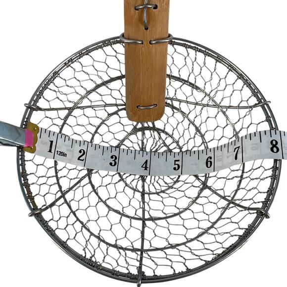 Large Stainless Steel Spider Strainer – Professional Kitchen Tool - Picture 4 of 10
